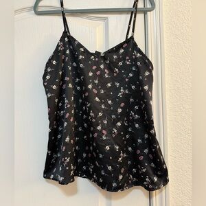 Wild Fable Black Floral Camisole